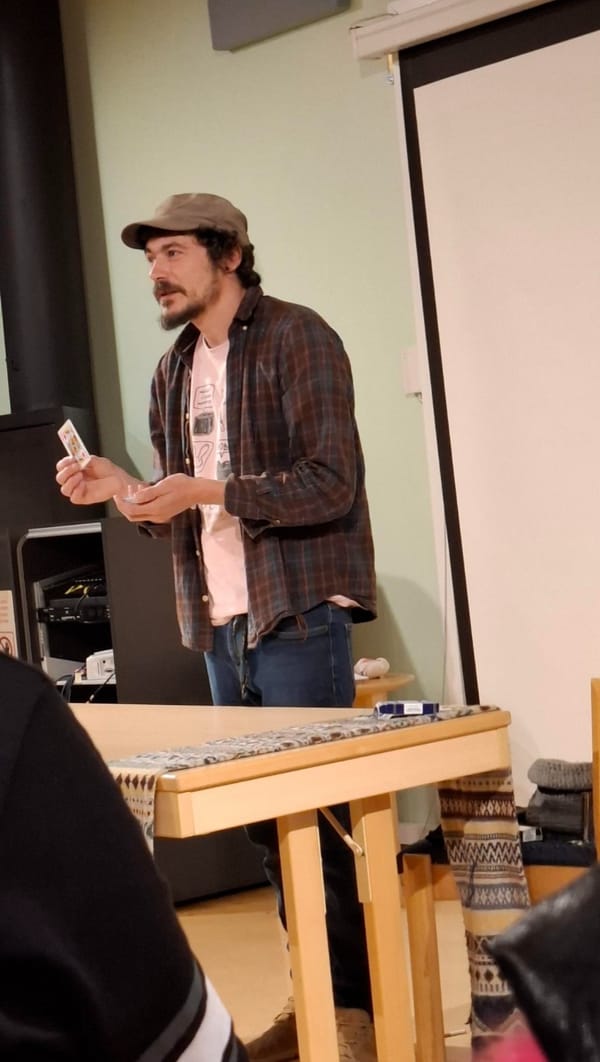 Impressions from the Mario Lopez 🧂Lecture